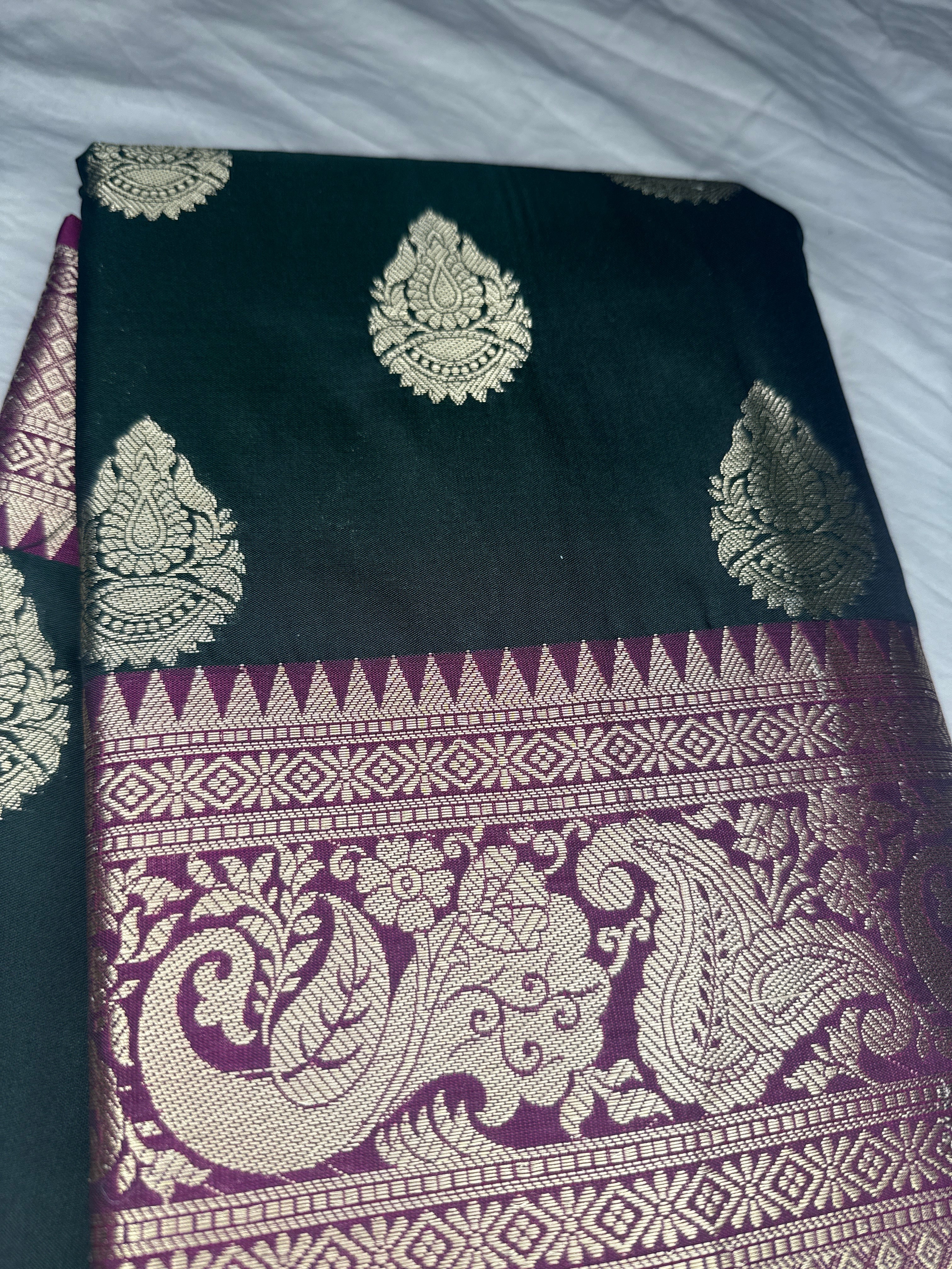 Vintage gadwal sarees