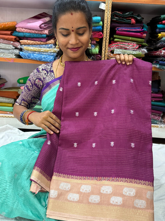 Russian silk sarees
